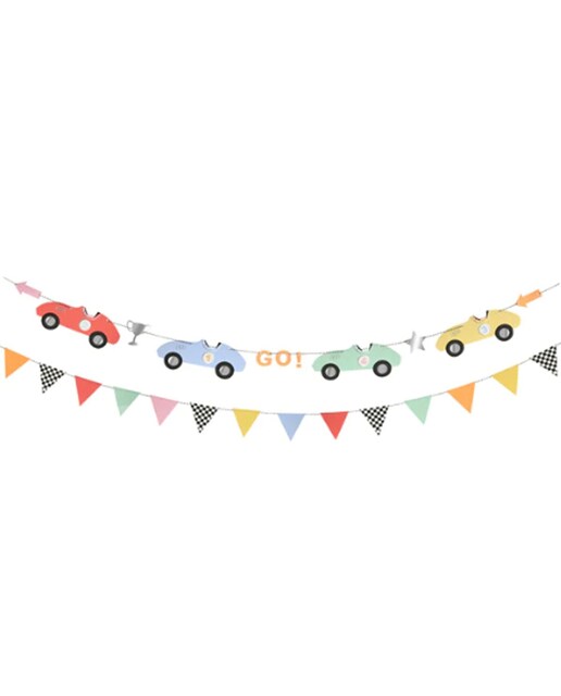 Imagen 0 de Guirnalda Meri Meri coche de carreras