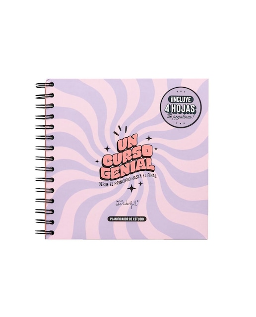 Imagen 0 de Planificador de estudio Mr.Wonderful: Un curso genial desde el principio hasta el final.