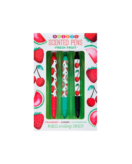 Imagen 0 de Set de Bolígrafos Cuquiland Frutas