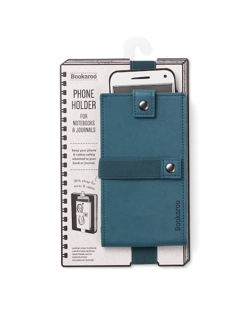 Imagen 0 de Soporte de teléfono para libreta That Company Called If verde azulado