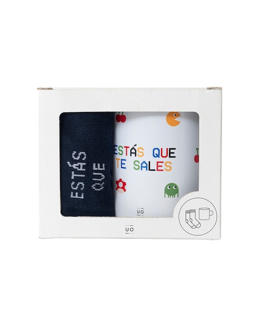 Imagen 0 de Kit taza UO Estás que te sales