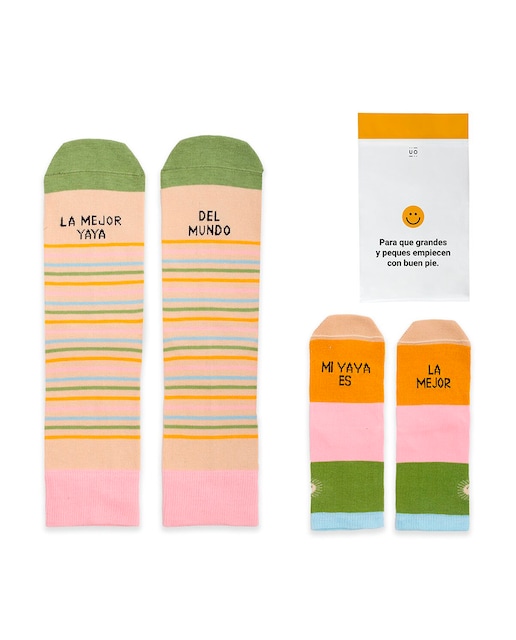 Imagen 0 de Kit Grandes y Peques UO La Mejor Yaya del Mundo + Mi Yaya es la Mejor