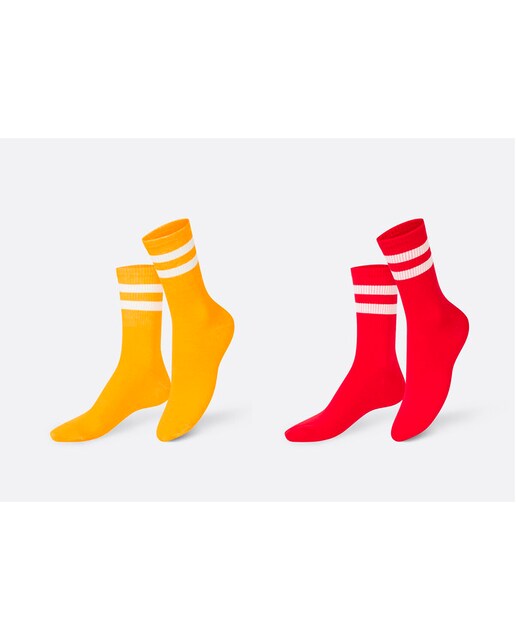 Imagen 0 de Calcetines Eat My Socks ketchup y mostaza 2 pares