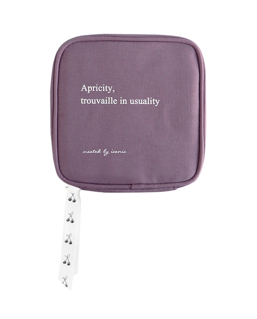 Imagen 0 de Guarda Cables de Algodón Iconic Color Morado