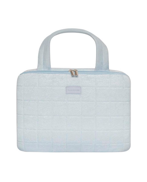 Imagen 0 de Neceser multiusos colgante Flamingueo tejido toalla azul