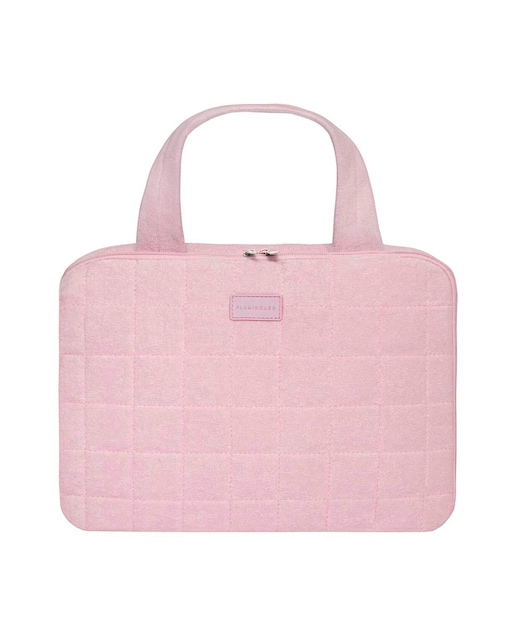 Imagen 0 de Neceser multiusos colgante Flamingueo tejido toalla rosa