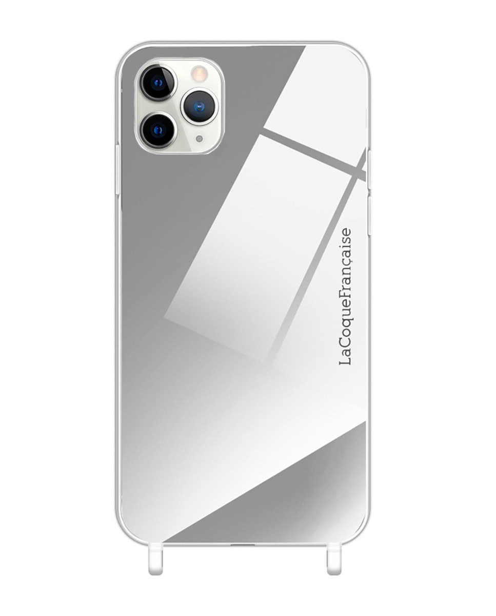 Imagen 0 de Funda La Coque Française de espejo antigolpes con anillos de silicona transparente para iPhone 11 Pro Max