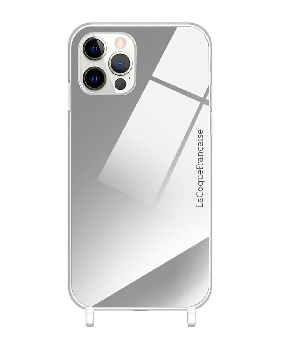 Imagen 0 de Funda La Coque Française de espejo antichoque con anillos de silicona transparente para iPhone 12 Pro Max