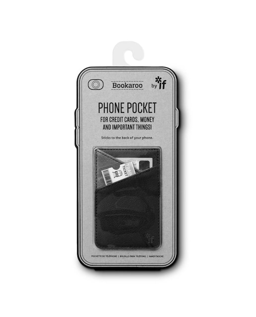 Imagen 0 de Bolsillo adhesivo para movil That Company Called If negro