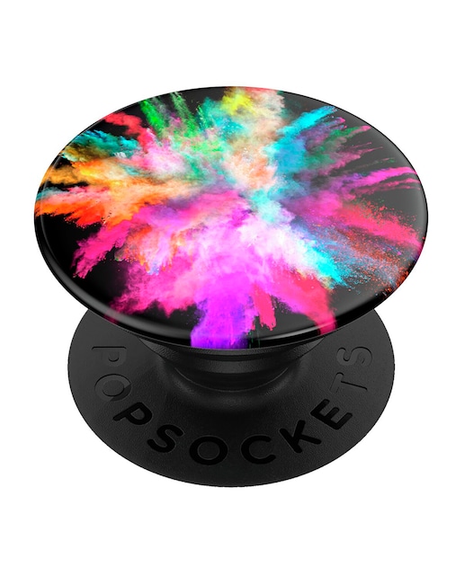 Imagen 0 de Soporte adhesivo PopSockets color burst gloss