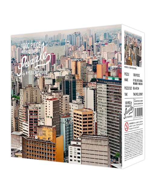 Imagen 0 de Puzle Sao Paulo por Jens Assur 1000 piezas Hygge Games
