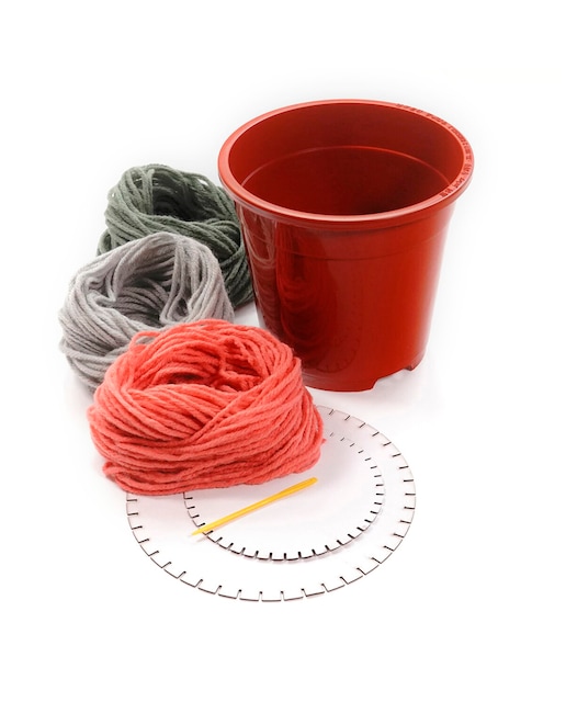 Imagen 0 de Set para Hacer Fundas de Maceta Tejidas de Kikkerland