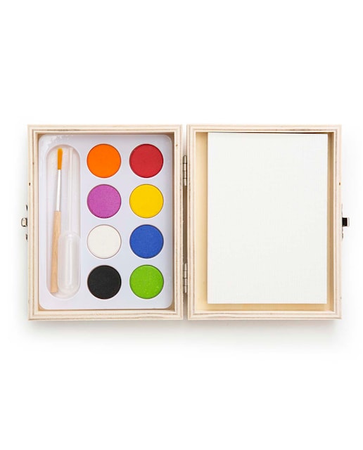 Imagen 0 de Set de pintura Kikkerland  portátil