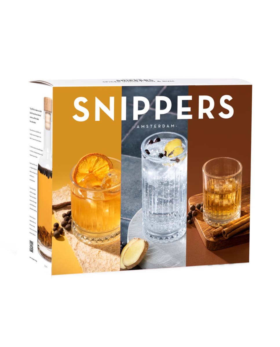 Imagen 0 de Set de regalo 3 licores Snippers especiados