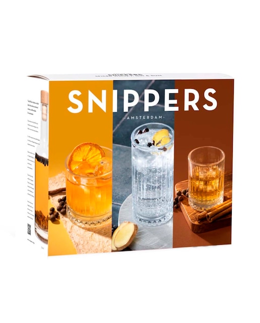 Imagen 0 de Set de regalo 3 licores Snippers especiados
