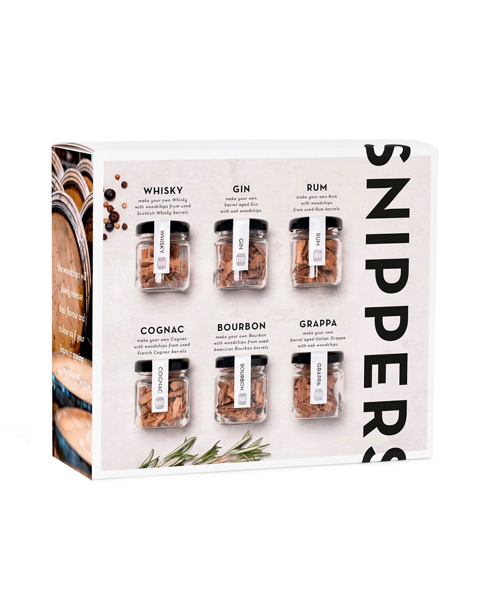 Imagen 0 de Set de regalo 6 licores Snippers