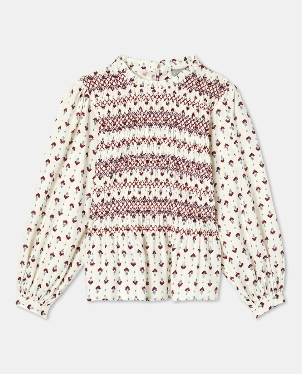 Imagen 0 de Blusa manga larga gomas all over print sello de niña