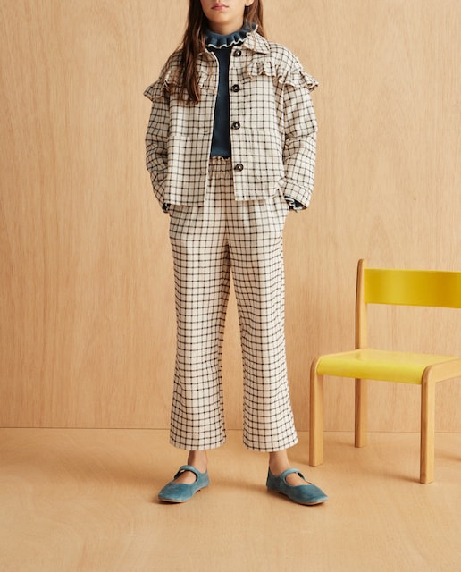 Imagen 0 de Pantalón de cuadros de niña