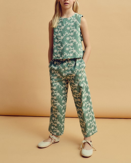 Imagen 0 de Pantalón de niña bordado