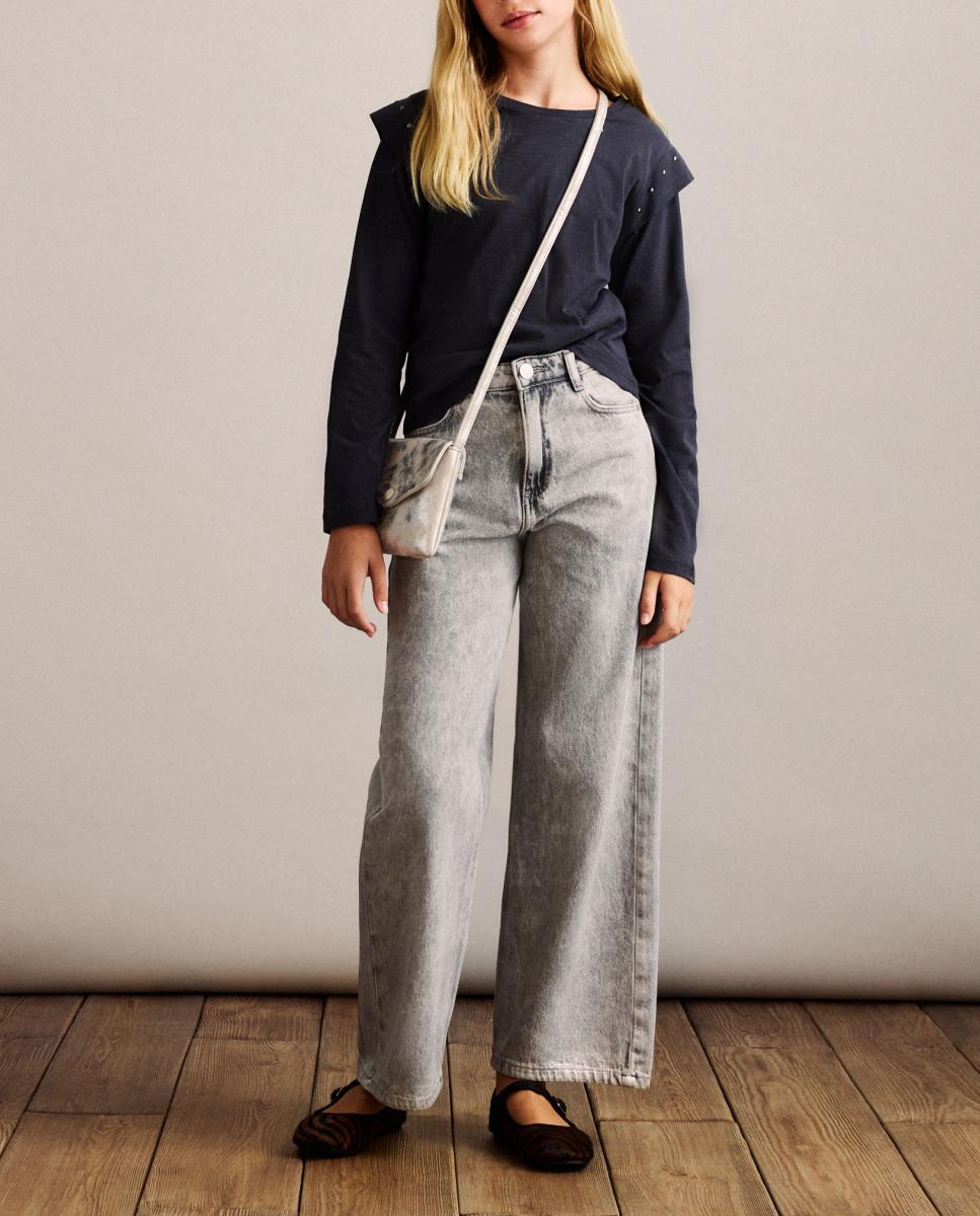Imagen 0 de Pantalón denim foil de niña