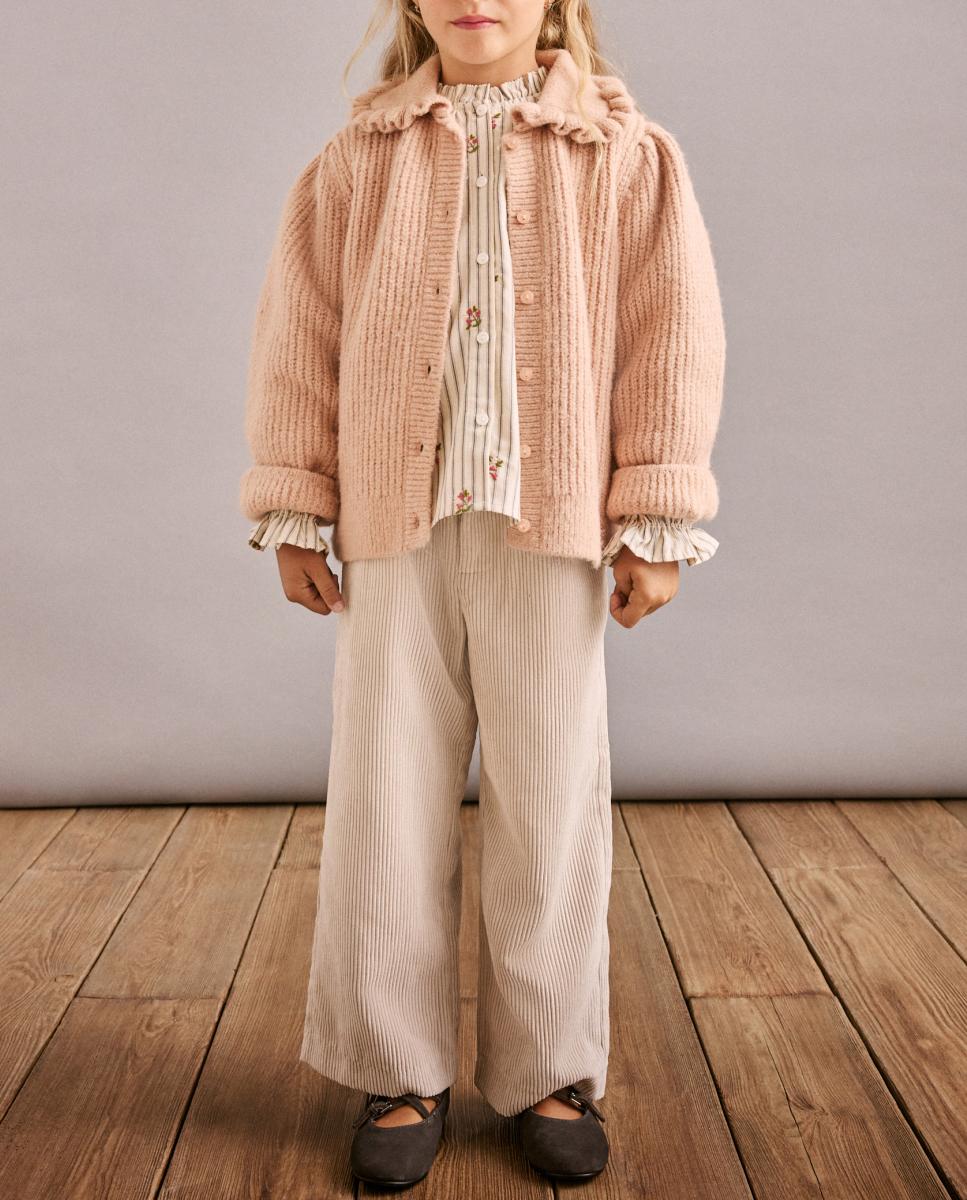 Imagen 0 de Chaqueta de galga gruesa con lurex de niña