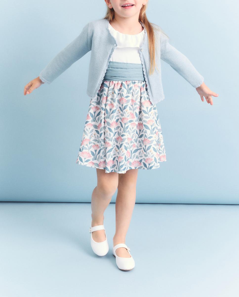 Imagen 0 de Chaqueta de niña con efecto lurex