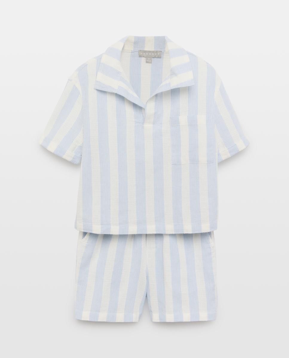 Imagen 0 de Pijama de 2 piezas con bolsillo delantero de niño