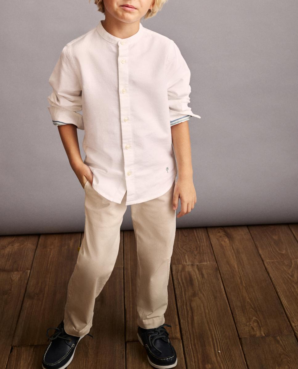 Imagen 0 de Pantalón chino sarga lavada de niño