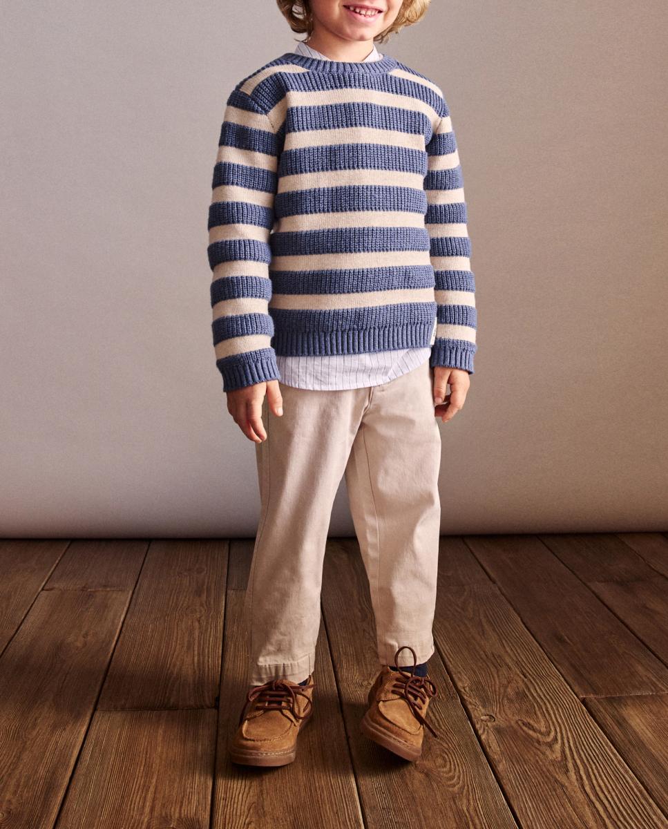 Imagen 0 de Pantalón chino sarga lavada de niño