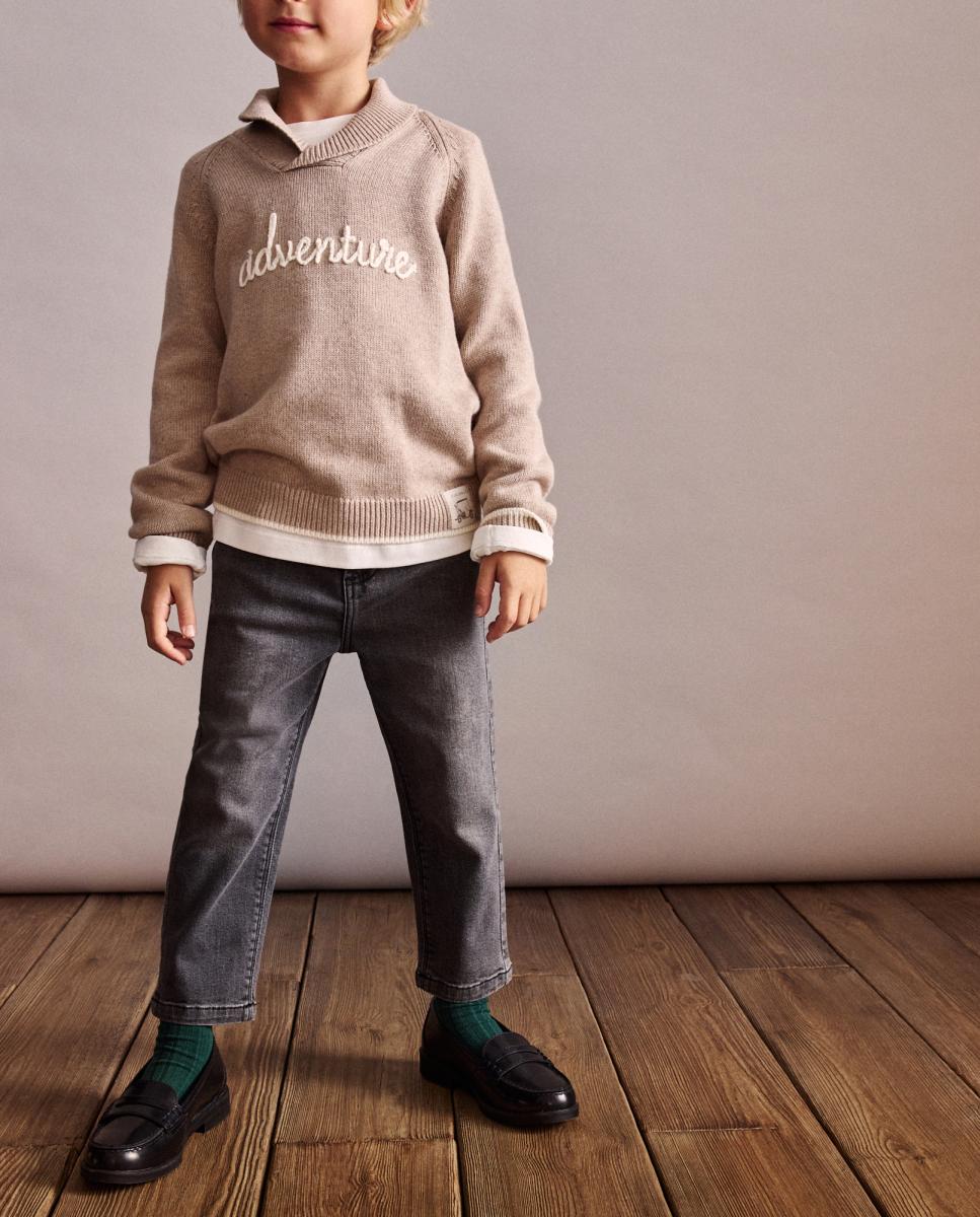 Imagen 0 de Pantalón vaquero regular fit de niño