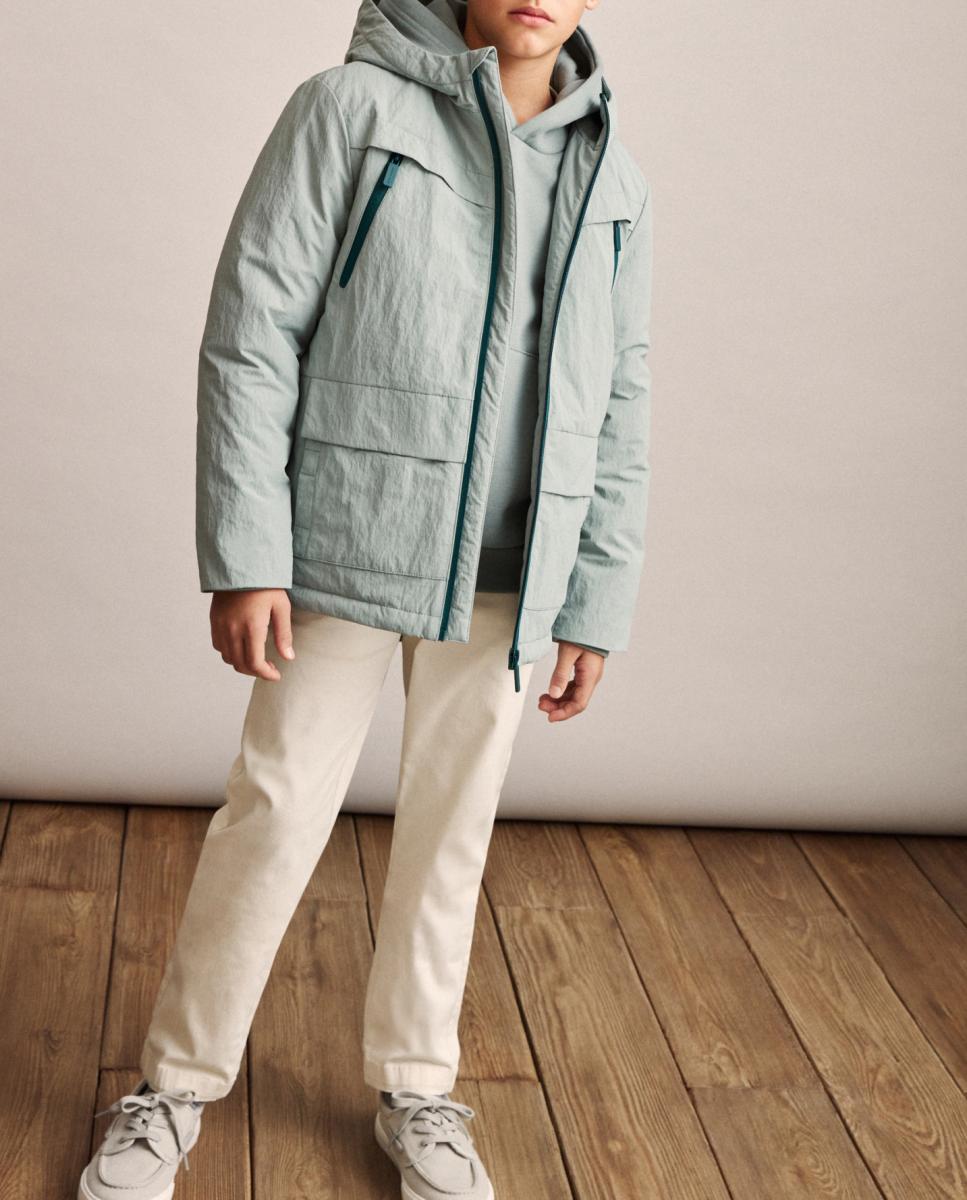Imagen 0 de Parka técnica guateada de niña
