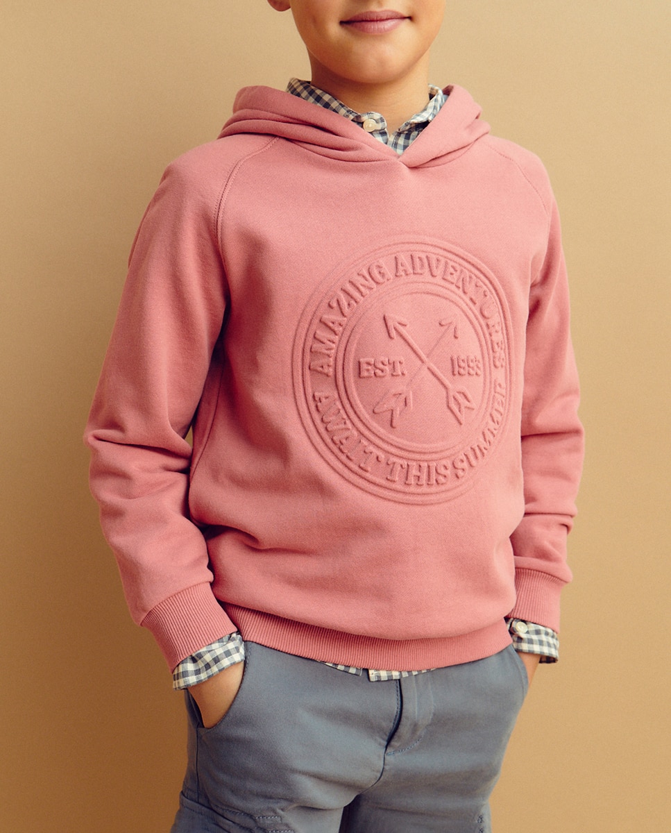 Imagen 0 de Sudadera de niño con capucha