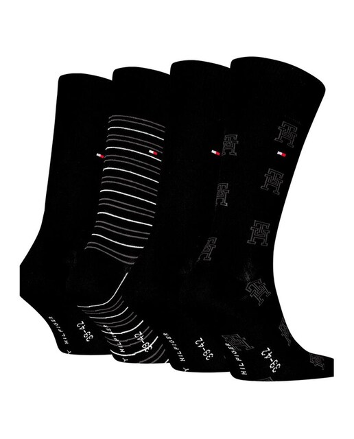 Imagen 0 de Caja regalo pack de 4 calcetines clásicos de hombre