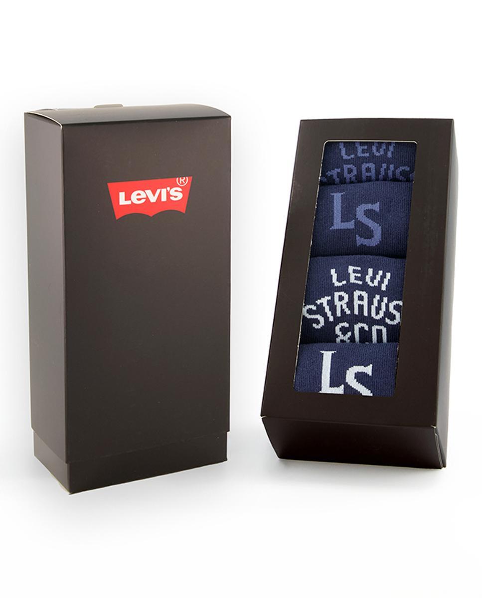Imagen 0 de Calcetines clásicos de Levi's® (caja regalo pack de 4)