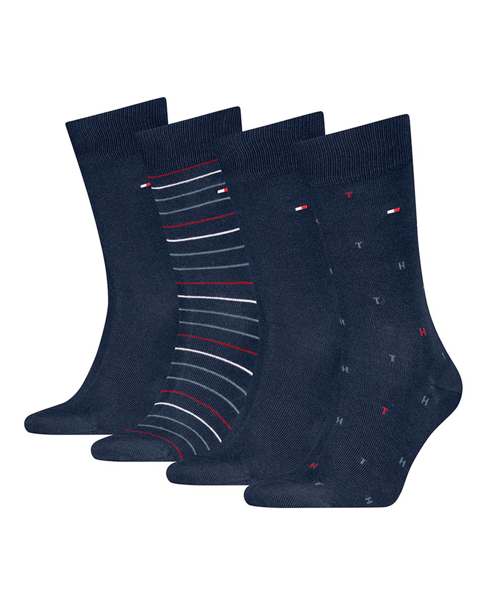 Imagen 0 de Calcetines clásicos de hombre de Tommy Hilfiger (caja regalo pack de 4)