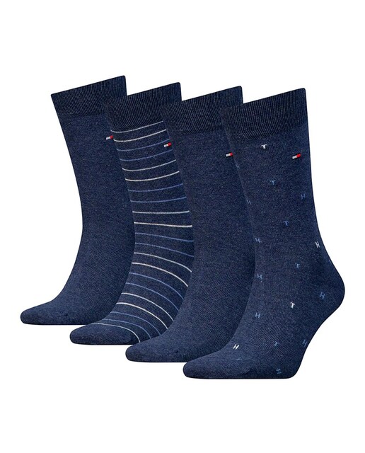Imagen 0 de Calcetines clásicos de hombre de Tommy Hilfiger (caja regalo pack de 4)