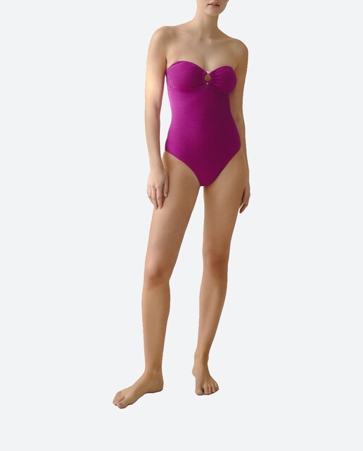 Imagen 0 de Bañador de mujer escote bandeau