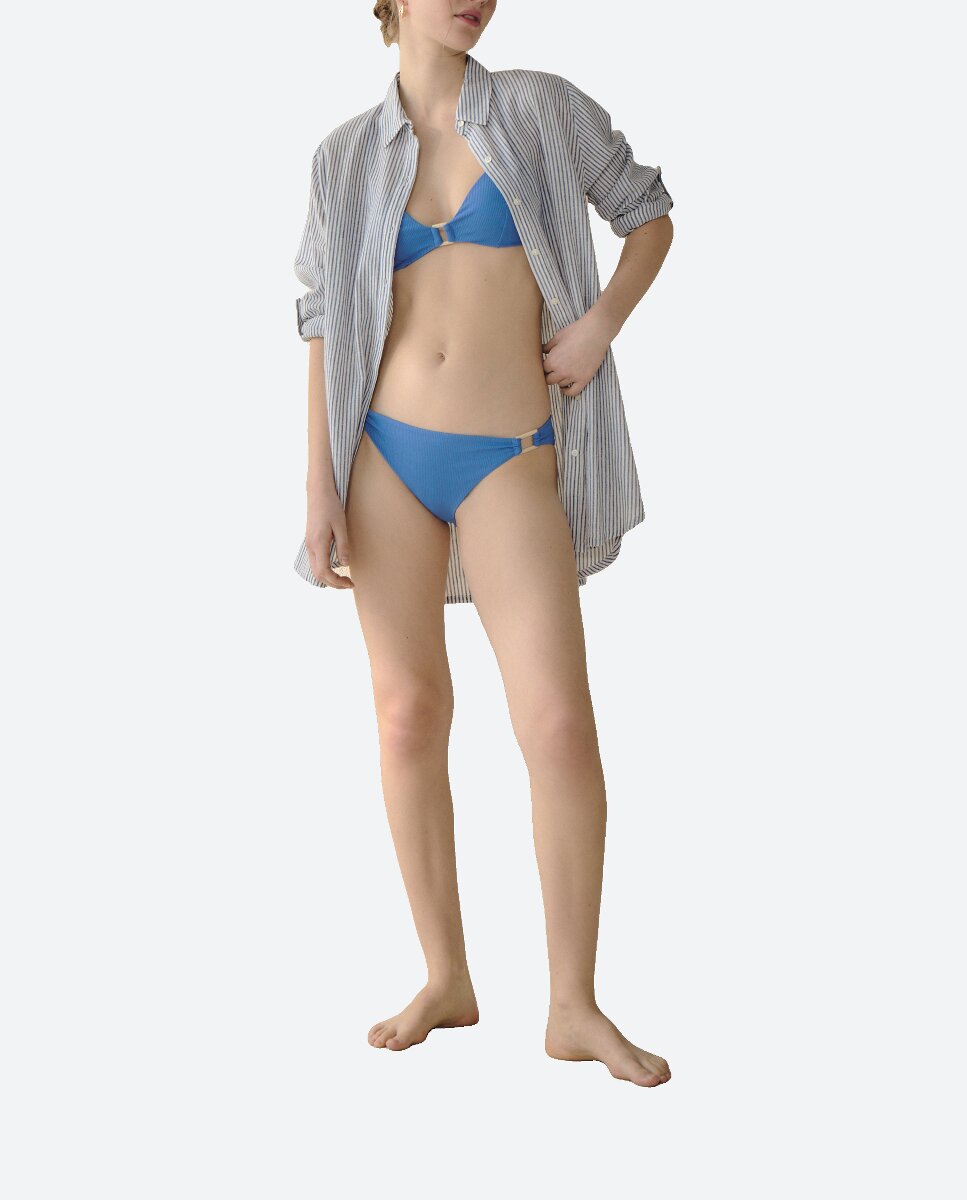 Imagen 0 de Camisola corta de manga larga para mujer