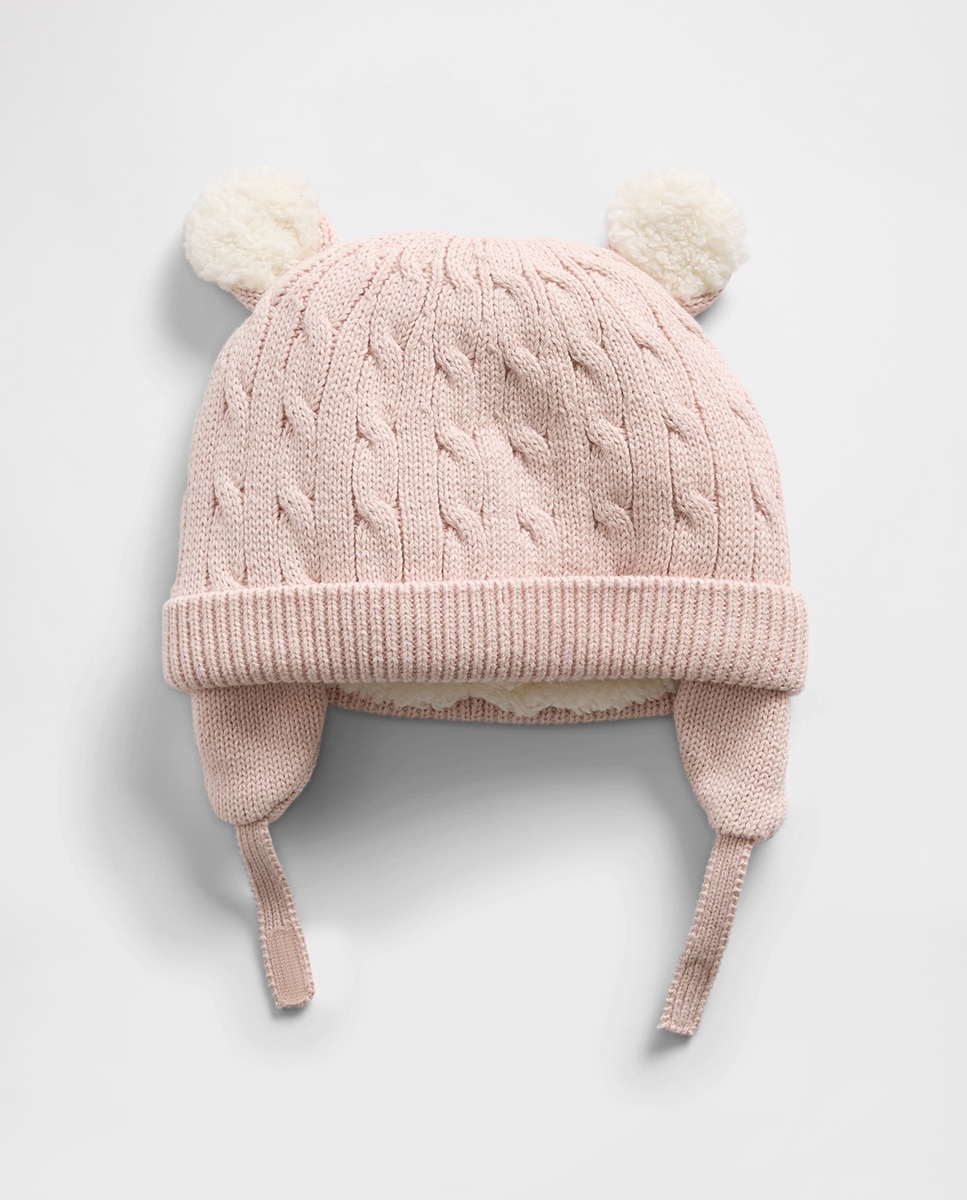 Imagen 0 de Gorro de bebé fantasía oso con forro