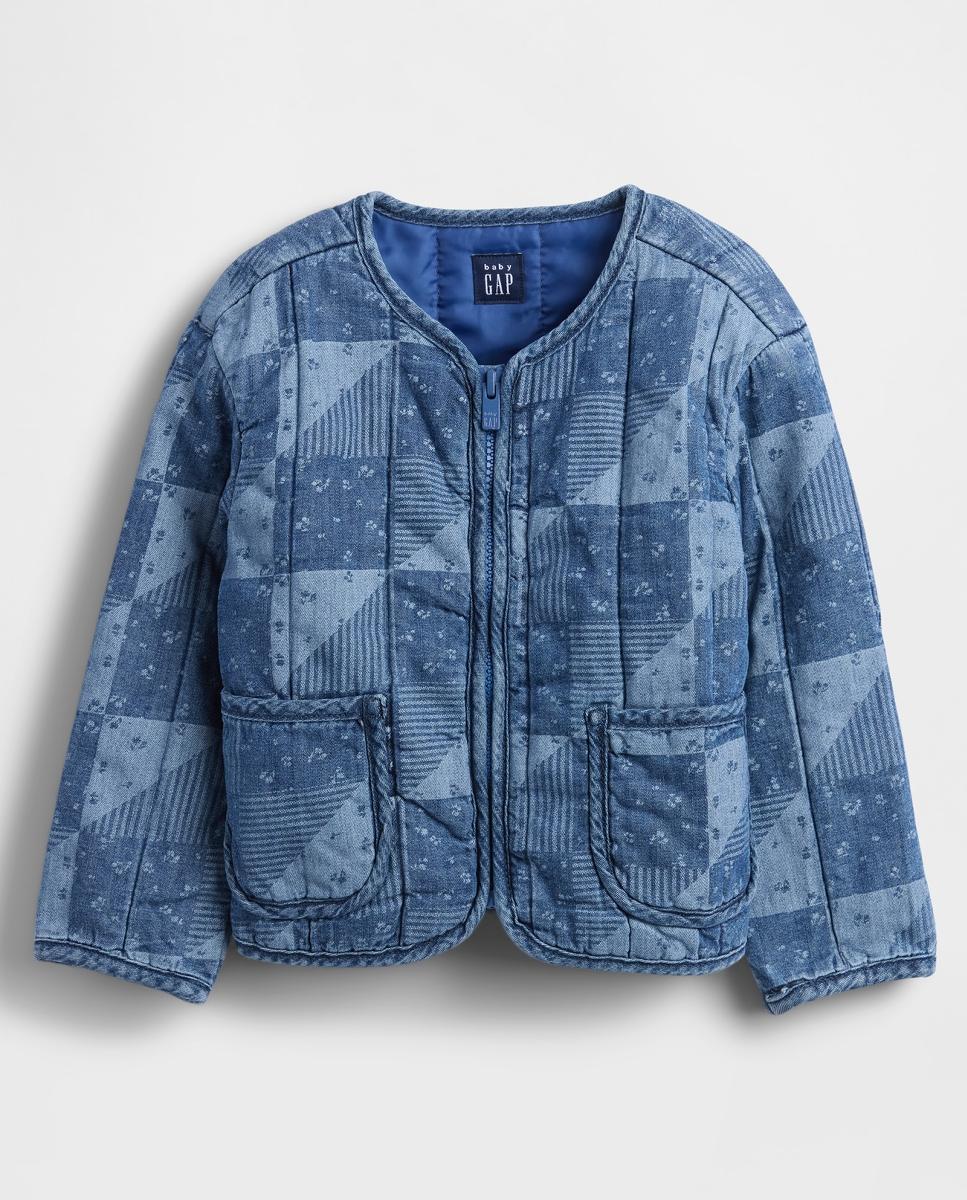 Imagen 0 de Chaqueta vaquera acolchada de niña