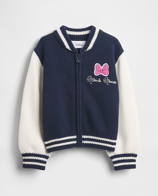 Imagen 0 de Chaqueta de bebé tipo universitario con fantasía Disney