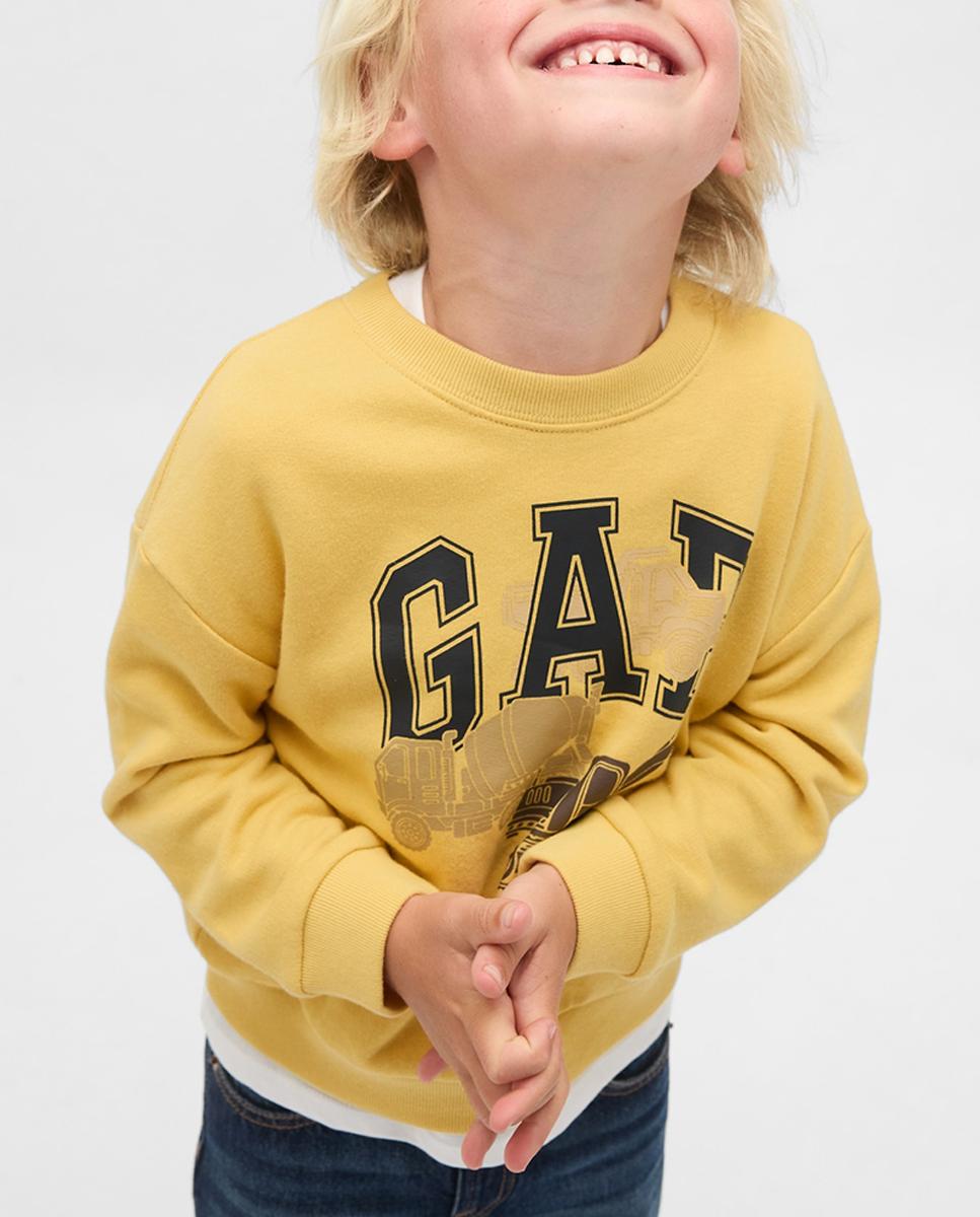 Imagen 0 de Sudadera de bebé relaxed fit con logo babyGap