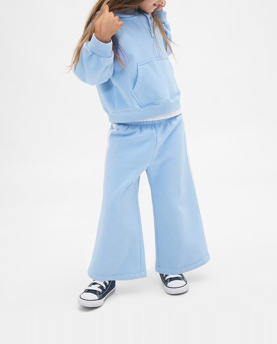 Imagen 0 de Conjunto de bebé sudadera y pantalón felpa lisa