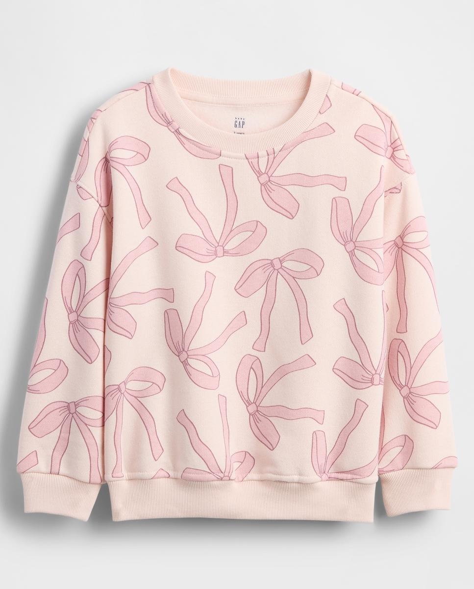 Imagen 0 de Sudadera de bebé con cuello redondo y estampado