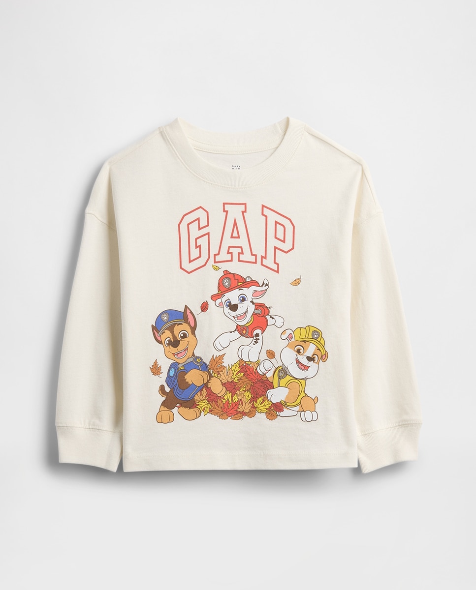 Imagen 0 de Camiseta de bebé de la Patrulla Canina