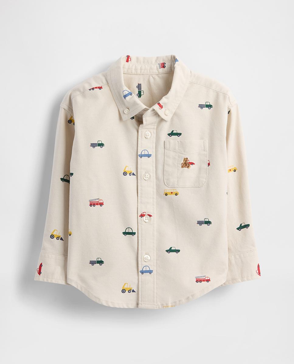 Imagen 0 de Camisa oxford de bebé oversize