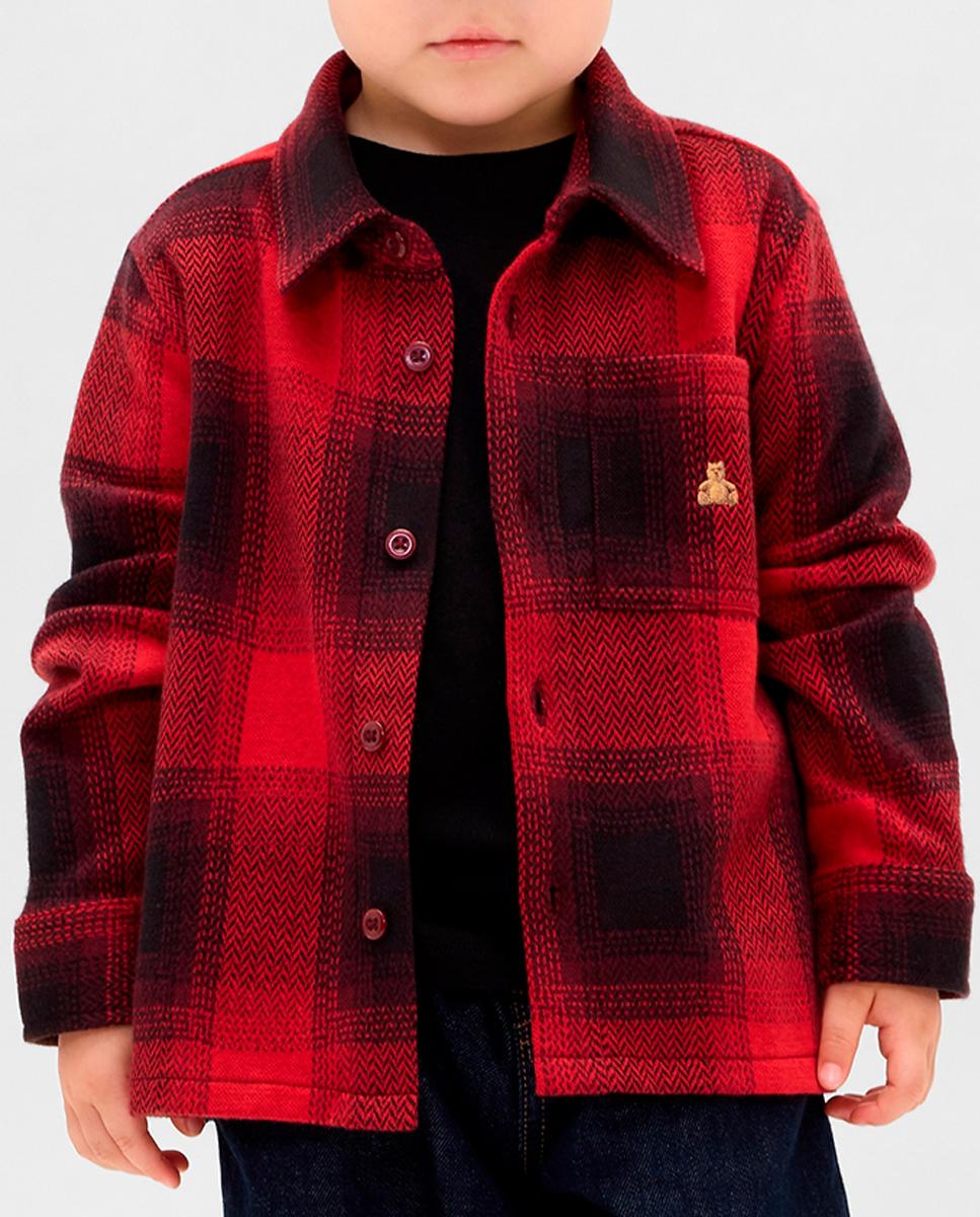 Imagen 0 de Camisa de bebé cuadros con botones al frente