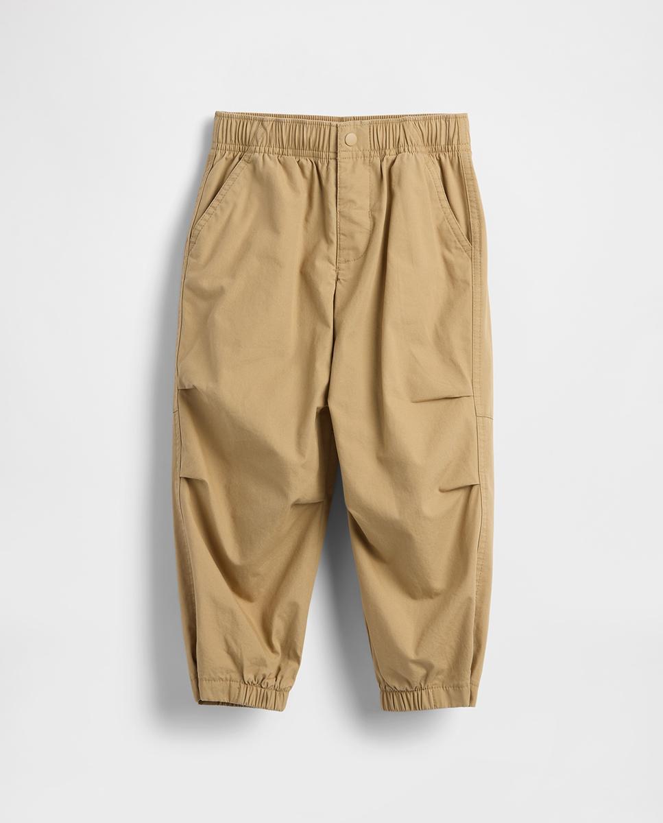 Imagen 0 de Pantalones de bebé tipo parachute con cintura elástica