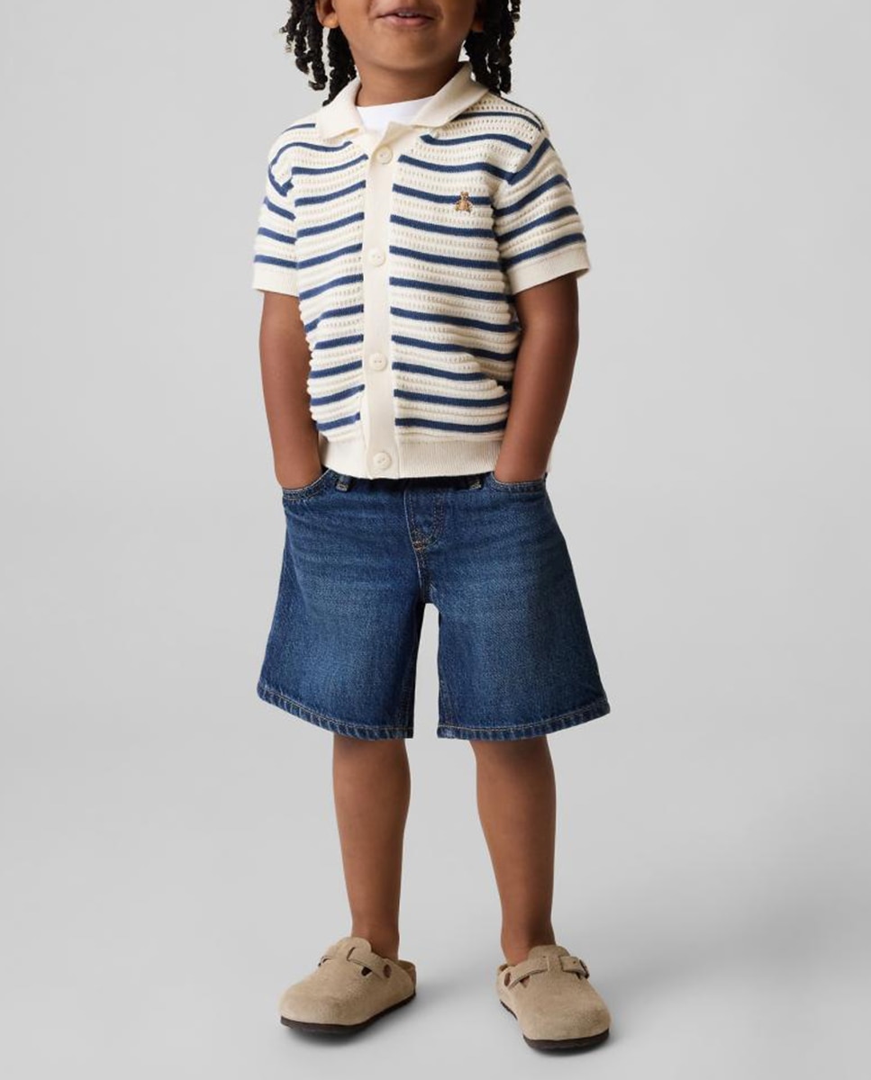 Imagen 0 de Pantalón de bebé corto vaquero
