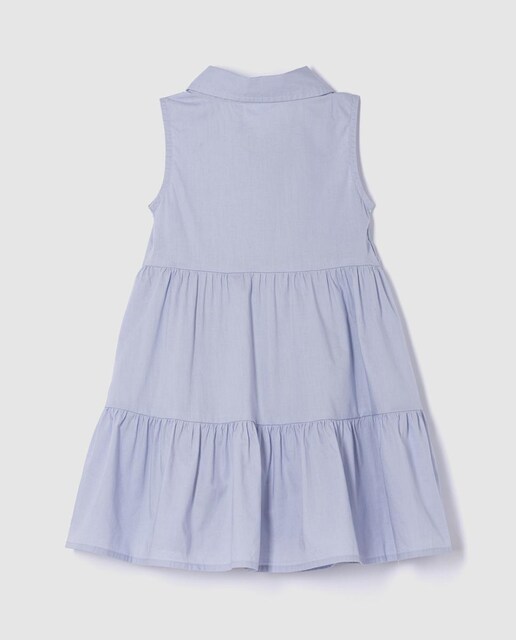 Imagen 0 de Vestido camisero escalonado para bebés